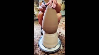 Watch the whole handmade ceramic craft process live!