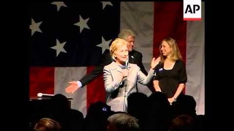 When Sen. Hillary Clinton