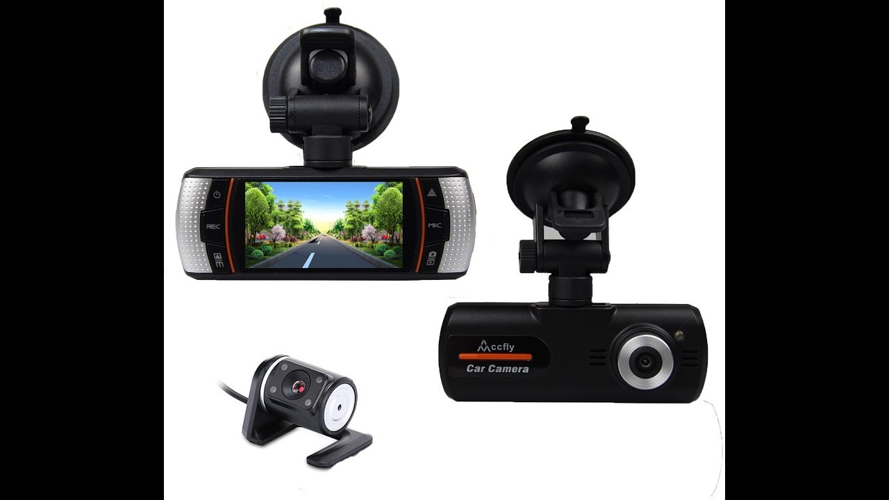 Accfly Dash Cam with Rearview Backup Camera QIN-C077CZ - YouTube