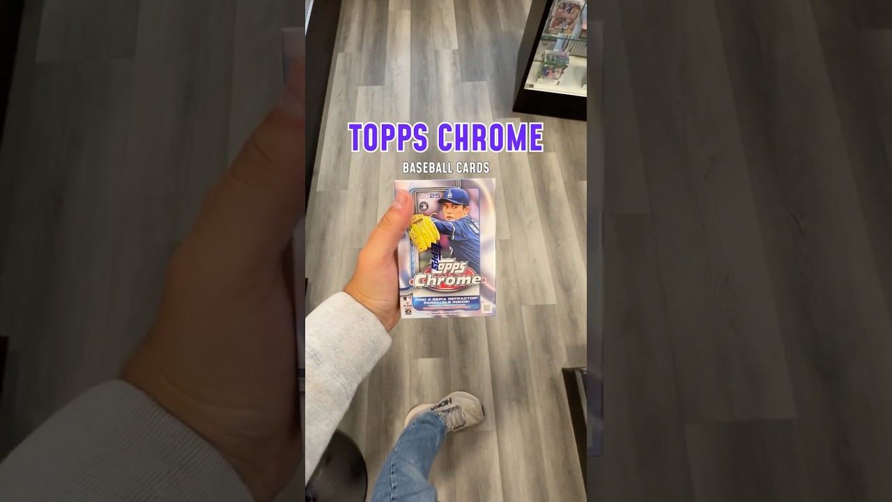 2025 Topps Chrome Baseball Cards 