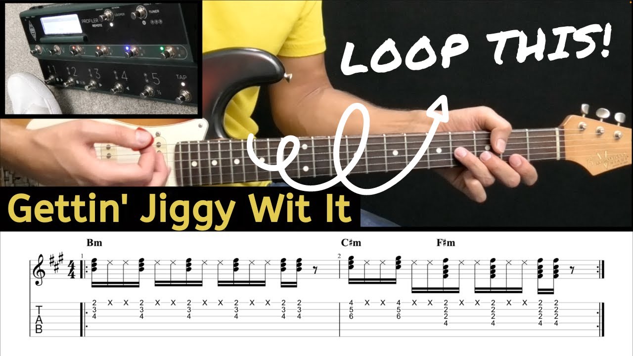 Gettin' Jiggy Wit It GUITAR LOOP