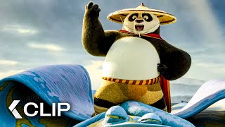 Po Fights Giant Manta Ray Scene  KUNG FU PANDA 4 (2024)