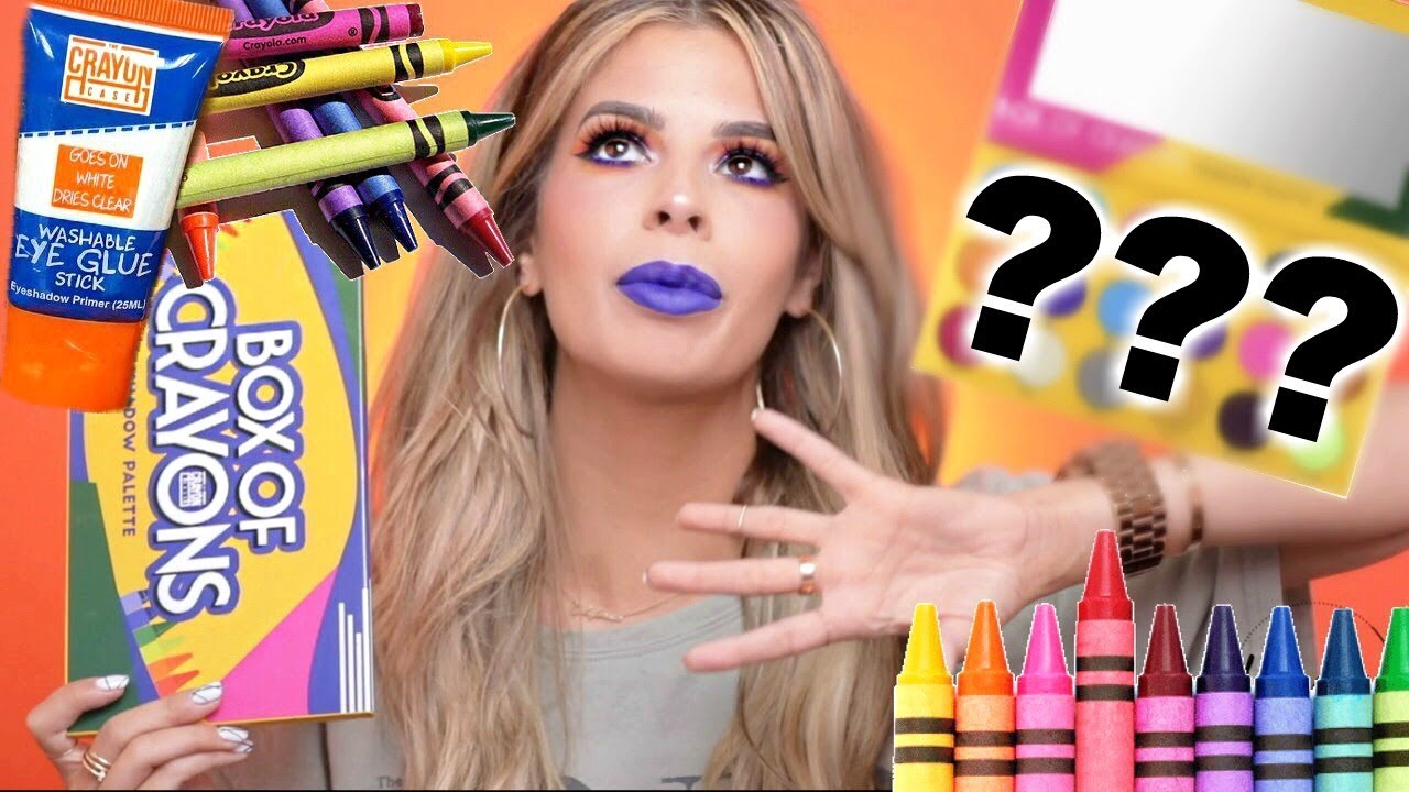 CRAYON EYESHADOW PALETTE WTF HIT OR MISS YouTube