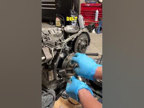 CVT belt Failure 😳 #honda #cvt #failure #cvtbelt #accord #shorts #