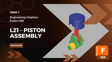 Fusion 360 - Piston Assembly