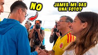 JAMES RODRIGUEZ IGNORA LA HIJA DE PETRO ANTES DEL MUNDIAL SELECCION COLOMBIA