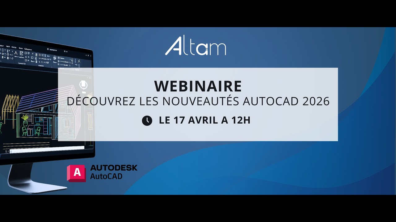 Replay webinaire Autocad 2026