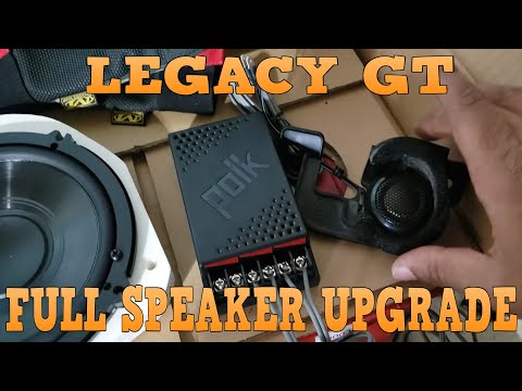 Subaru Legacy GT Sound System Upgrade Stage 1: Polk DB6502/652 Speaker Install Full Walkthrough