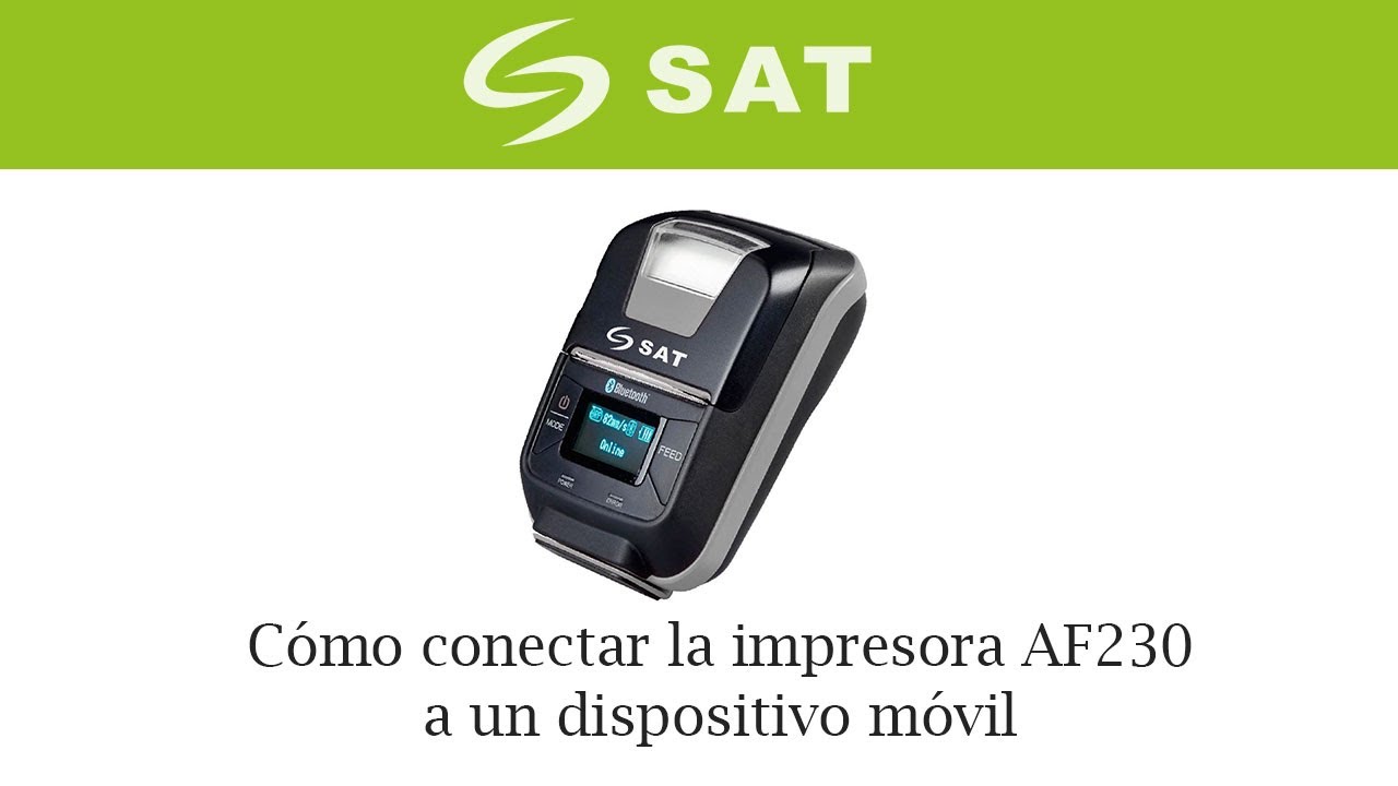 impresora movil sat af230