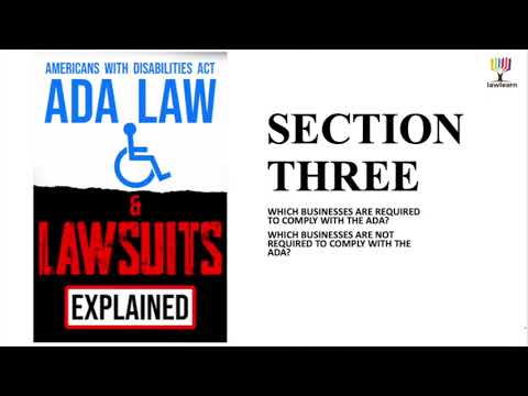 ADA Attorney Reviews Businesses that are covered by the ADA law