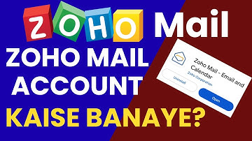🔥 Zoho Mail Account Kaise Banaye | How to Create Zoho Mail Account on Mobile & PC