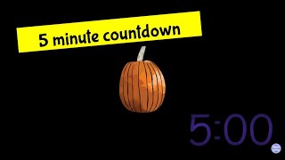 5 minute timer Pumpkin