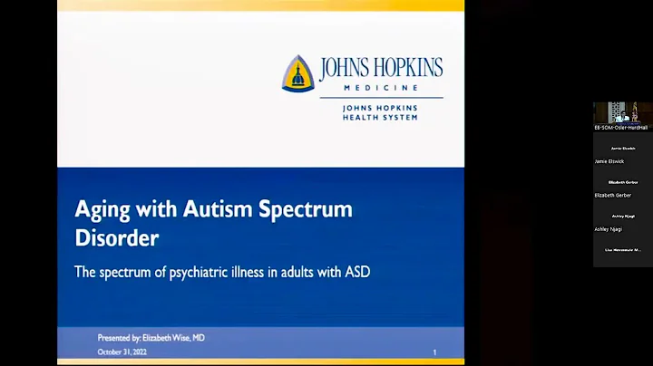 Johns Hopkins Psychiatry Grand Rounds  Elizabeth W...