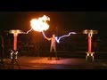 The masters of lightning and their singing tesla coils  august 2nd 2013 at musecon