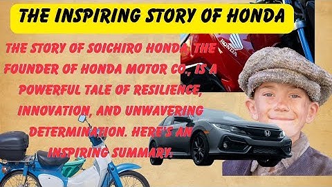 How HONDA Built by A POOR Boy || The Timeless Voice🔥 || English Listening Practice ✅ || HONDA ||