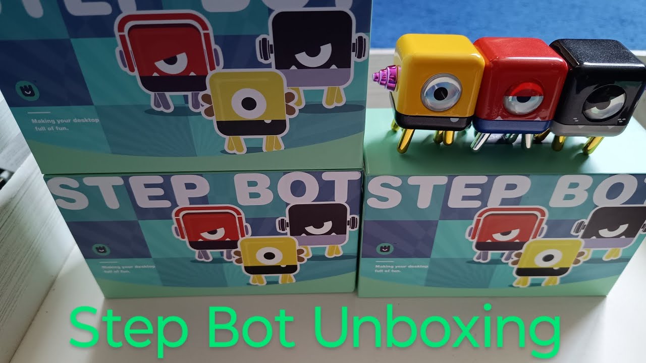 Step Bot Unboxing video 