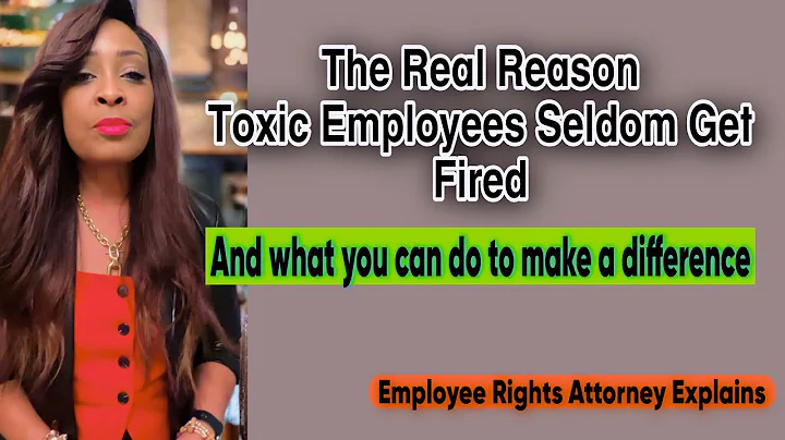 The Real Reason Toxic Employees Seldom Get Fired. #employeefirst #jobsecurity #toxicworkplace