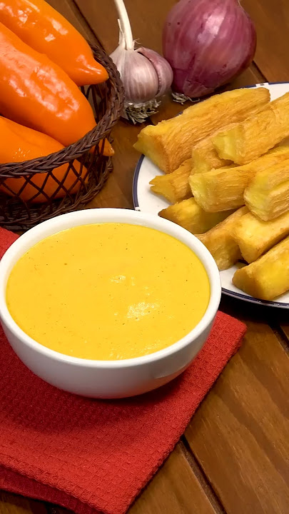 Crema de Ají Amarillo 🌶️ RIQUÍSIMA #SHORTS