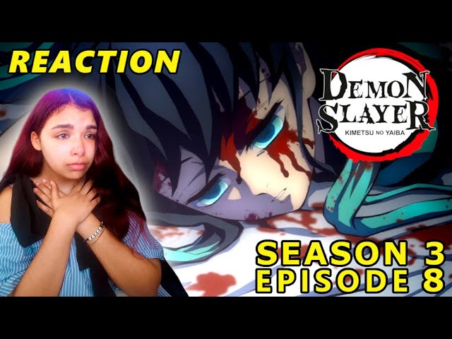 The Mu in Muichiro Demon Slayer Season 3 Episode 8 REACTION VIDEO