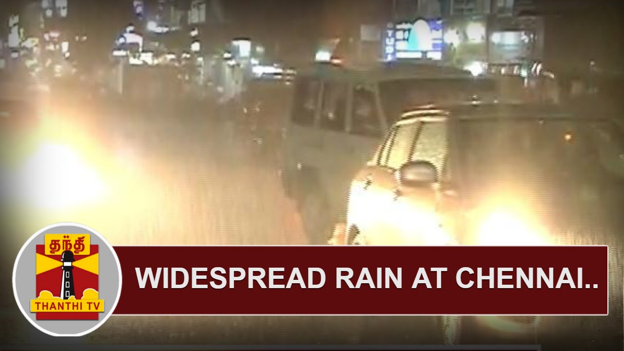 Widespread Rain in Chennai : People demand action on Water Stagnation ...