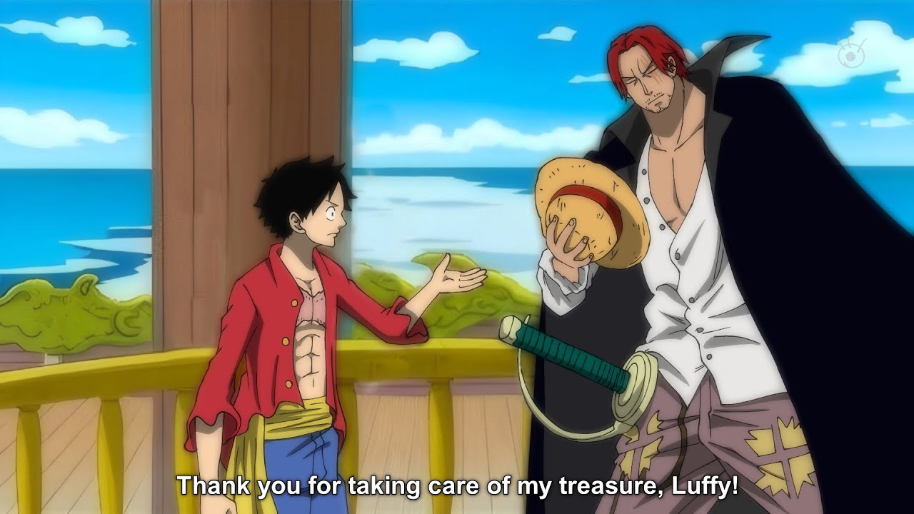 Luffy Finally Meets Shanks Again at Elbaf - One Piece - YouTube