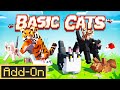 Basic Cats (1.0) Add-On | Minecraft Marketplace | Showcase