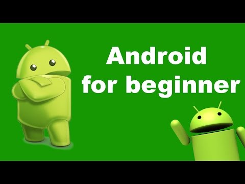 How to learn android programming for beginners - android tutorials