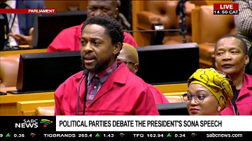 WATCH: Ndlozi accuses Parliament air conditioner of being racist