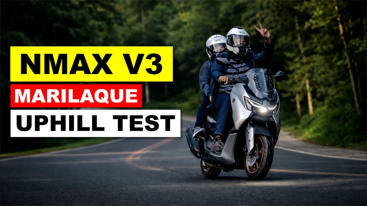 Yamaha NMAX V3 Real Performance Test: Marilaque Uphill & Twists!