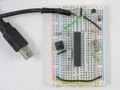 HID-class USB Serial Communication for AVRs using V-USB