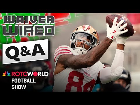 NFL Fantasy Football Q&A w/ RotoPat, Kyle Dvorchak (10/13/25) | Rotoworld Football Show | NBC Sports