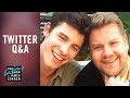 Shawn Mendes and James Corden's Twitter Q&A