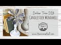 Dollar Tree WINDMILL & Repurposed Candlestick