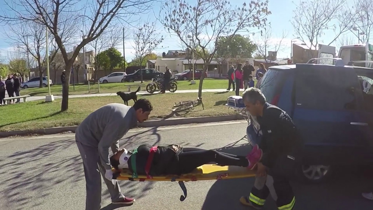 Accidente en Centenariodos heridos YouTube