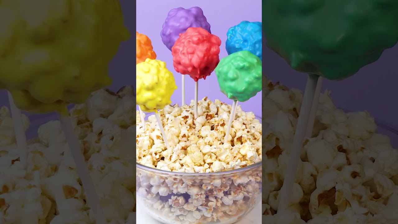 So yummy popcorn dessert idea