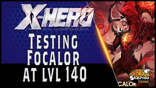 X Hero Idle Avengers Testing Focalor lvl 140 (2021) screenshot 5