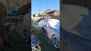 ‼️Machine POLISHING Made SIMPLE🤌🚀 BMW F10🔝#shorts #asmr #detailing #nertauk #polish #carwash #bmwm5