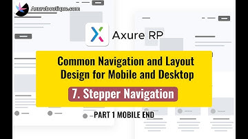 Common Navigation and Layout Design for Mobile and Desktop: 7.Stepper Navigation