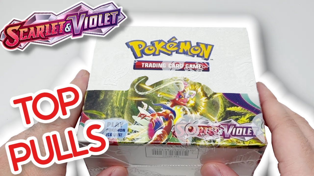 Opening Pokemon Scarlet and Violet Booster Box! Keep these pulls rates!