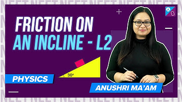 Friction on an Inclined Plane - Friction Class 11 Physics Concept Explained | NEET 2024 Physics Exam