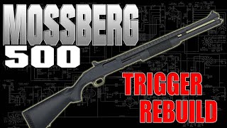 Mossberg 500/590 - Complete trigger disassembly and reassembly. HD.