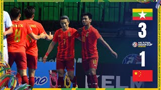 Full Match | AFC Futsal Asian Cup Thailand 2024™ | Group A | Myanmar vs China PR