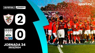 Resumo: Santa Clara 2-0 U. Leiria - Liga Portugal SABSEG | sport tv