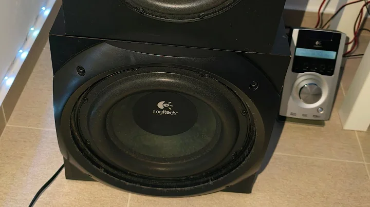 Logitech z5500 TEST 2025 (Max Volume + boost)