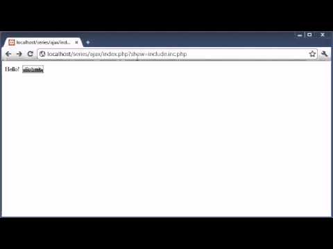 Beginner PHP Tutorial - 172 - Loading in file Contents to a DIV Part 1