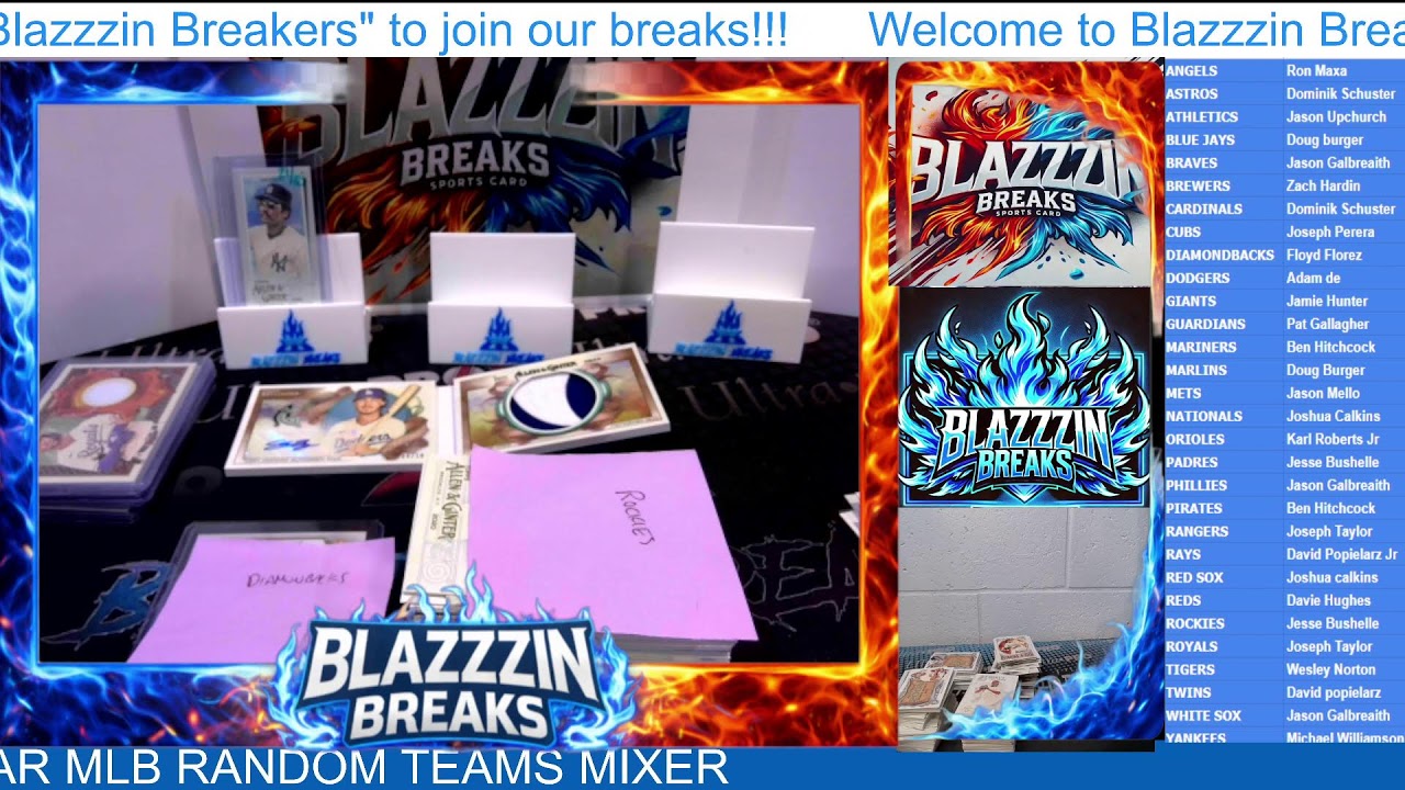 4-2-26 ALLEN GINTER 2 YEAR MLB RANDOM TEAMS MIXER