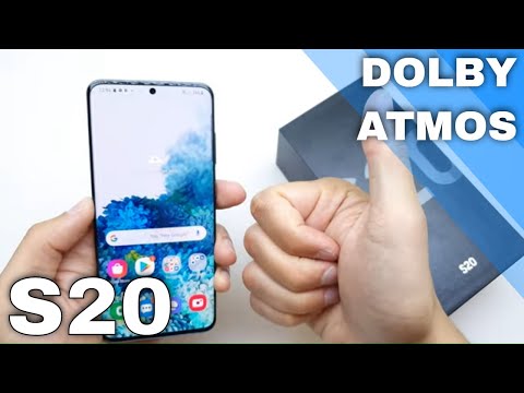 SAMSUNG S20 - How to activate DOLBY ATMOS