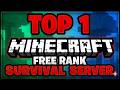 TOP 1 MINECRAFT SURVIVAL SMP SERVER WITH FREE RANK! | 1.21.11 (JAVA/BEDROCK) 2026