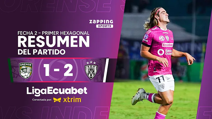 Orense SC 1 - 2 IDV / Fecha 2 - Primer Hexagonal  / Liga Ecuabet conectada por Xtrim