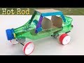 How to Make a HOT ROD - RC Car Out of Plastic Bottle - Tutorial